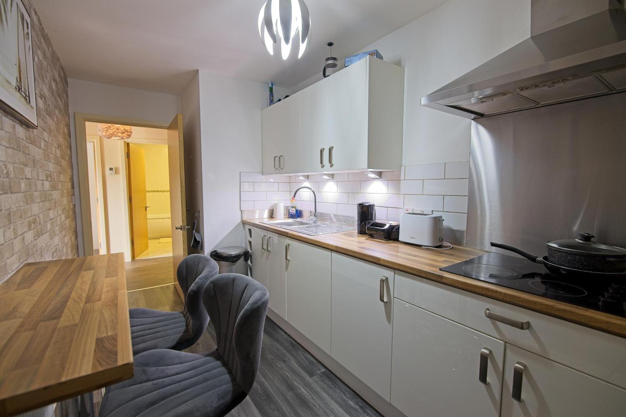 Five Star Rated Condo Manchester Luaran gambar